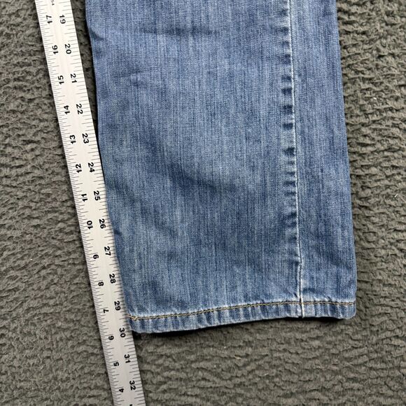 Levis 527 Jeans Mens 29x32 Blue Bootcut Light Wash Denim Pants Cowboy Western - Picture 10 of 16